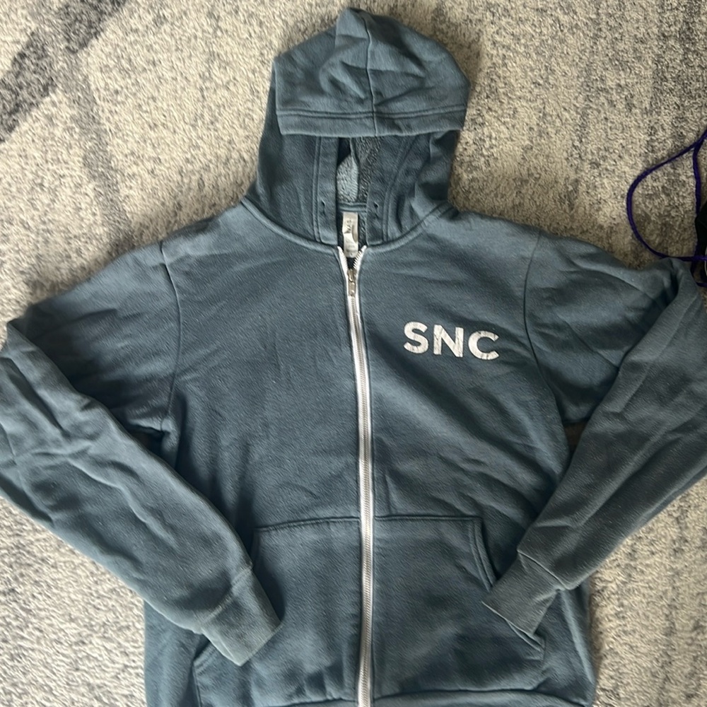 SNC Blue Zip Up